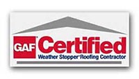 GAF Certified Weather Stopper Roofing Logo