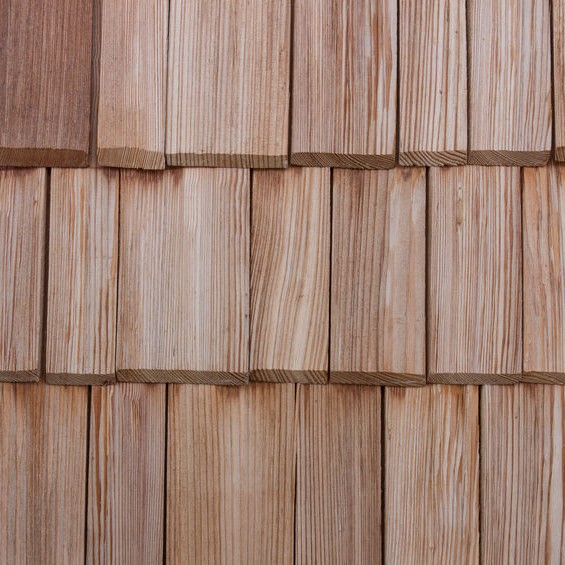 wood shingle roofing