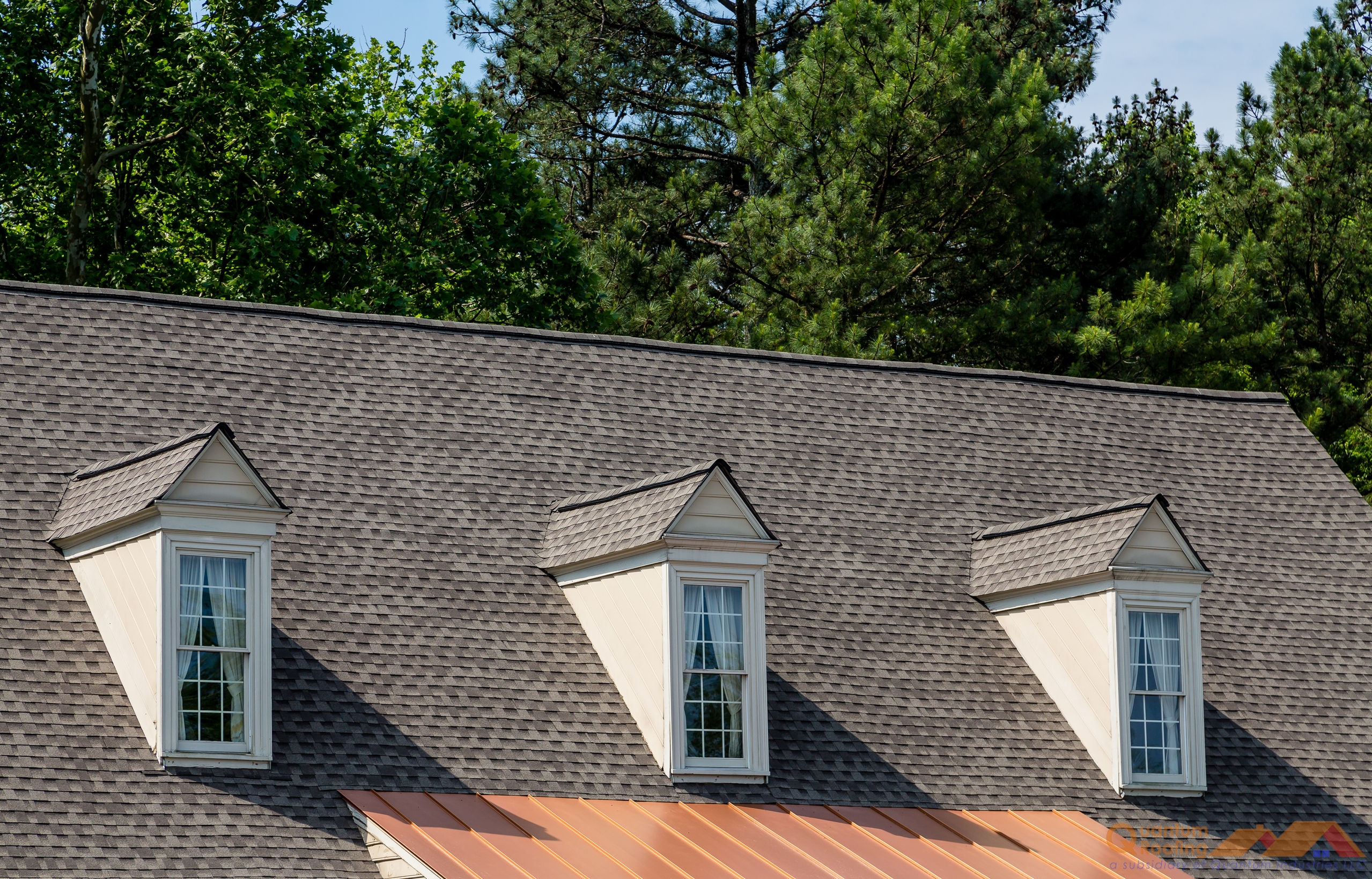 What are asphalt roof shingles made of?